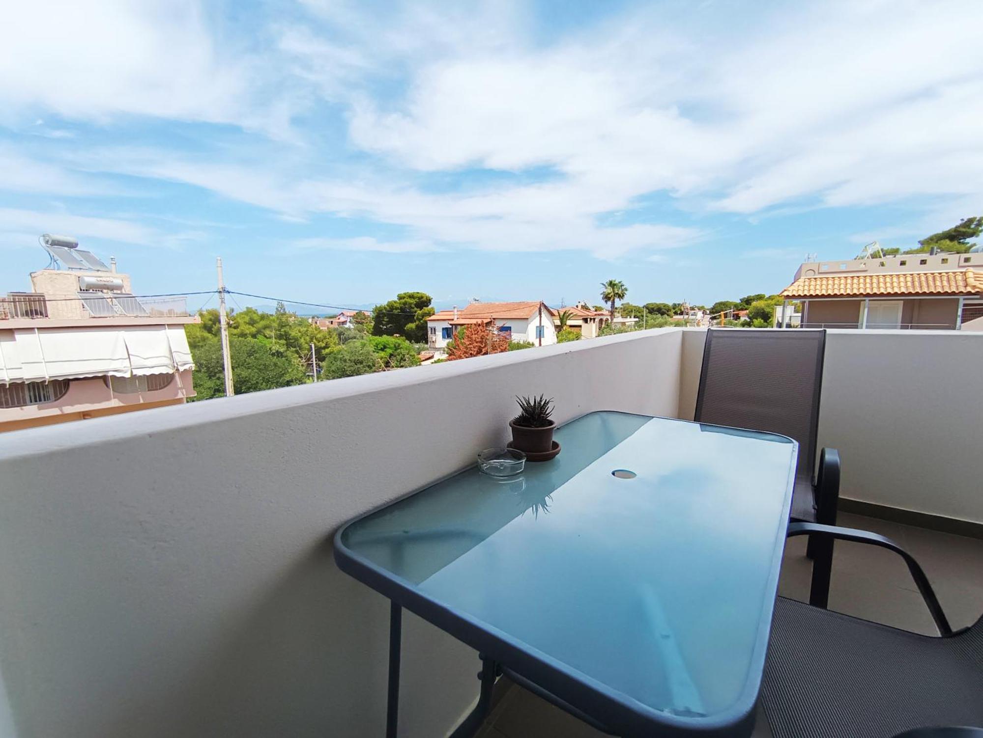 Airport Palmtree Apartments - 15Min From Airport Artemida  Exterior foto